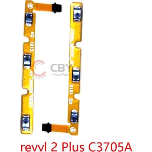 Power ON OFF Volume Up Down Side Button Flex Cable For Coolpad T-Mobile Revvl 2 Plus C3705A Power On Off Volume Switch Flex