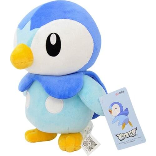 Anime Games Pokemon Pikachu series Piplup plush toy stuffed toys Soft pillow A birthday present for children