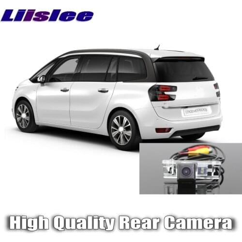 LiisLee Car Reversing image Camera For Citroen C4 Picasso Ultra 2004~2018 Night Vision HD WaterProof Rear View back Up Camera