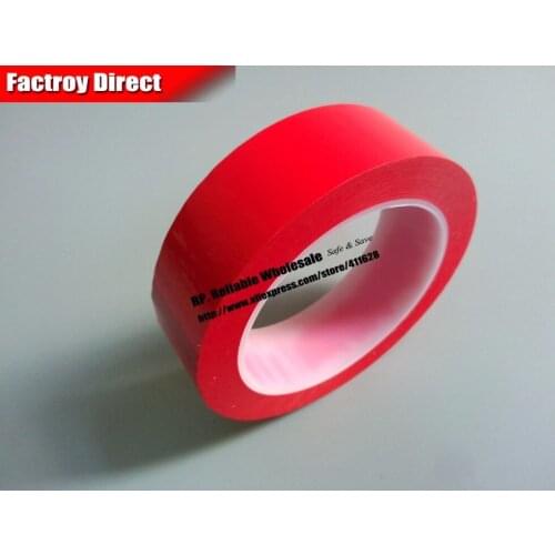 50mm*66Meter Red One Face Sticky Isolating Mylar Tape for lithium-ion battery, Fasten