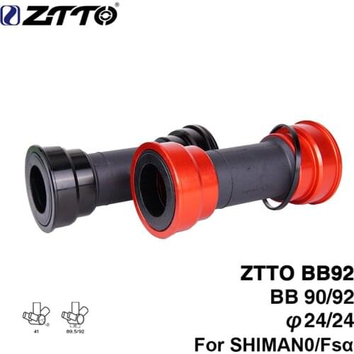 ZTTO MTB Bike Bottom Bracket BB92 BB90 BB86 Road Bike Press Fit Bottom Brackets for 24mm Crankset chainset Bicycle Accessories