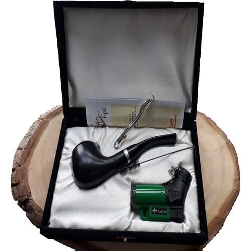 Tobacco pipe Set SGRD003 PERSONALISED PİPO