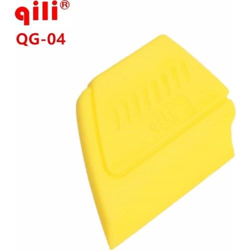 QG-04 quality Mobile screen protector wrapping install tool small scraper mini squeegee with high temperature resistant material
