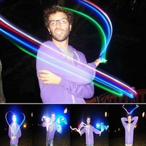 100PCS Led Party Finger Light Shiny Neon Stick Child Adult Rings Luminous Toy Glow Dance Shinning Festive Event Party Supply