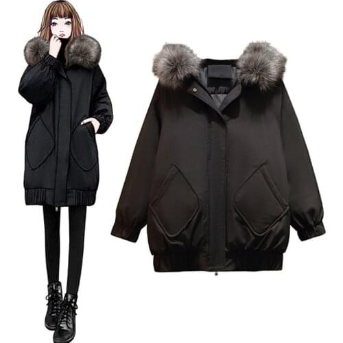 Женские большие пуховики Tracyen China At AliExpress