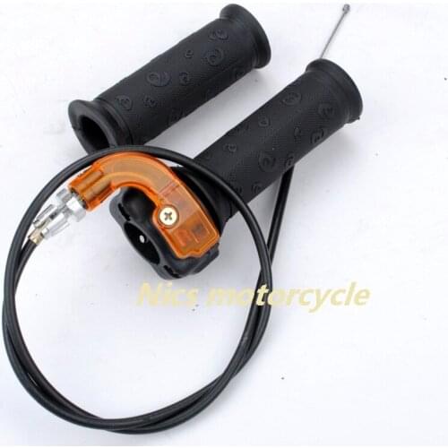 Twist Throttle Accelerator Grip + Cable 49cc Kids Mini Monkey Quad Dirt Bike ATV