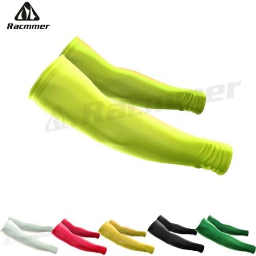 Racmmer Unisex Manguitos Ciclismo 2020 Brazo Cycling Arm Warmers Bike Bicycle Sport Lycra Arm Sleeve UV Sun Protection #XT-01