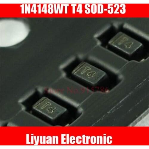 100pcs 1N4148WT T4 SOD-523 SMD Switching Diode