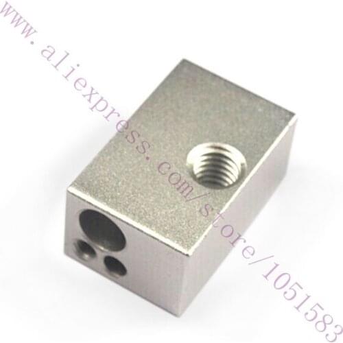 2Pcs Ultimaker Original Accessory Aluminum Heating Block for RepRap Ultimaker Kossel 3D Printer Free Shipping