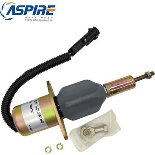 3928160 Diesel Fuel Shut Off Engine Stop Solenoid 12V Control Valves Wholesale High Pressure