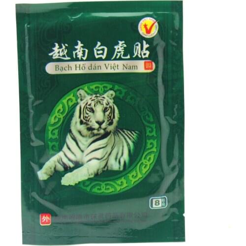 80Pcs White Tiger Balm Paste Pain Relieve Patch Soothing Muscles Medicated Plasters Home Health Care Body Relax