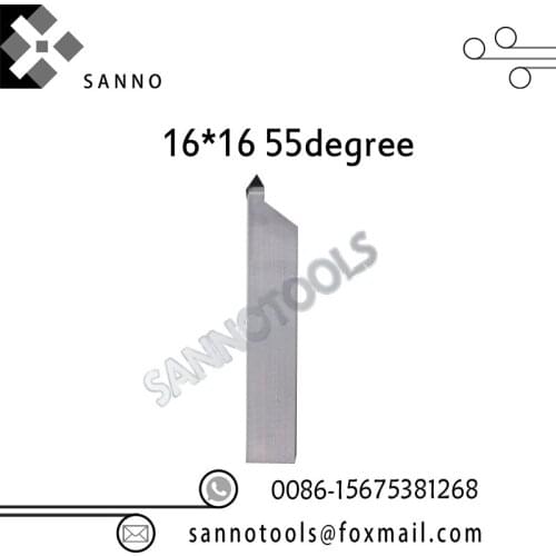 Free shipping! High quality 1pcs 16*16 55degree / 16*16 60degree PCD cnc carbide turning inserts