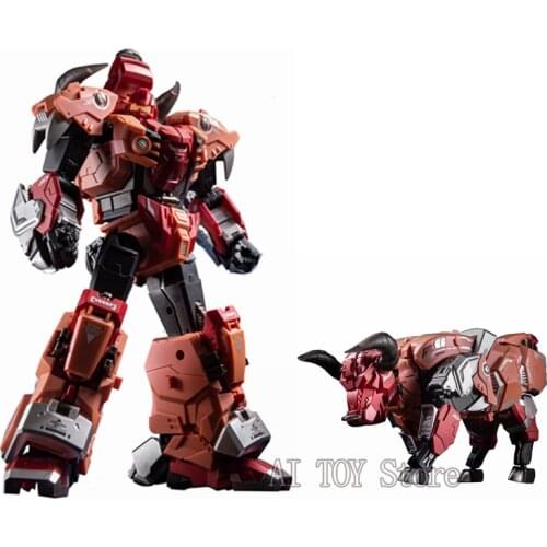 Cang-Toys Transformation CT-02 CT-Chiyou-02 Landbull Tantrum Predaking Combiner Action Figure Robot Collection Toy