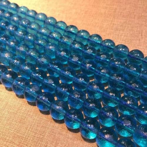 Loose beads red/blue/green/brown Round Glass beads 14mm 14inch for DIY jewelry making FPPJ wholesale beads nature