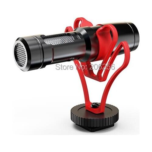 CAM50 Portable DSLR/Mobile Microphone COMPACT ON-CAMERA MICROPHONE EXTERNAL VIDEO MIC MINI SHOTGUN MIC FOR SMARTPHONE,VLOGGING