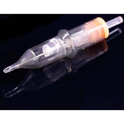 10Pcs Tattoo Cartridge Needles Disposable Semi-Permanent Makeup Needles Micro Nano Eyebrow Needles 3RS/5RS/7RS/9RS/11RS/13RS/15R