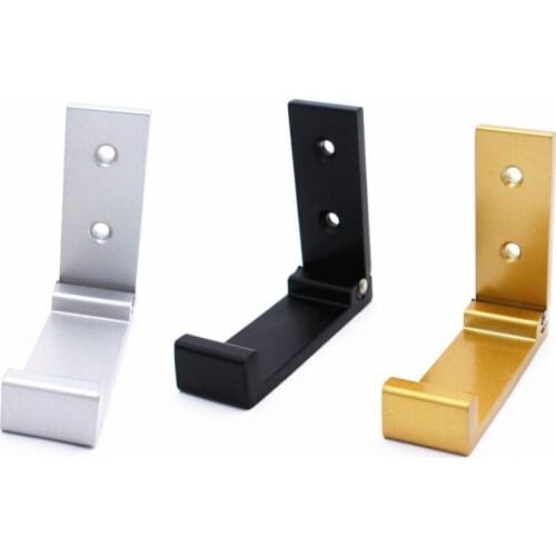 5pcs Folding Hooks Wall Door Coat Hat Bags Hangers Aluminum Alloy Kitchen Bathroom Rustproof Towel Hooks Foldable Single Hook