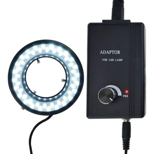 Lamp Camera Microscope 48 LED Bulb Ring Light 43mm-151mm Light range Illuminator Illumination 110V/220V