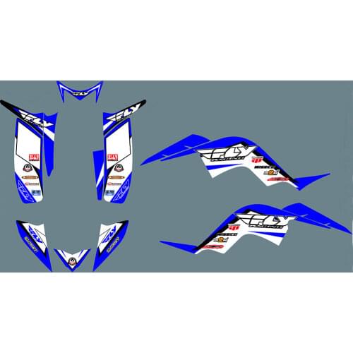 For YAMAHA 90 Raptor Motorcycle Backgrounds Graphics Decals Stickers For YAMAHA Raptor90 ATV 2009 2010 2011 2012 2013 2014 2015