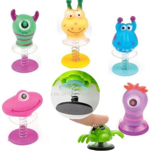 New free ship 6X FUN spring bounce bouncing jump jumping insects MONSTER party toys gifts loot bag pinata stock fillers prizes
