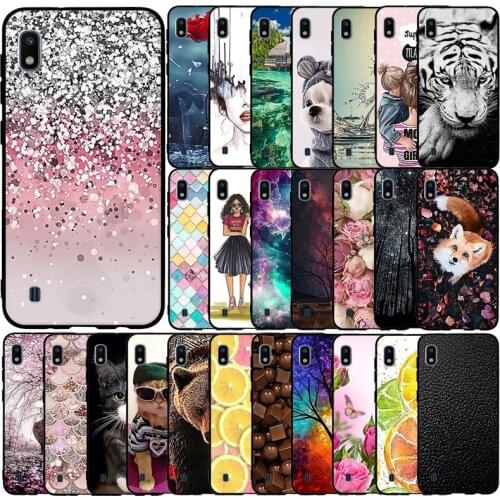 Silicone Case For Samsung Galaxy A10 Case Soft Tpu Phone Shell Cover For Samsung A10 Fundas Coque Etui Bumper Protective Cover