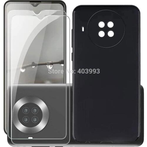 3-in-1 Glass+Silicone Cover For Cubot Note 20 Pro Case 6.5"Case Cubot Note Tempered Glass Screen Protector For Cubot Note 20 Pro