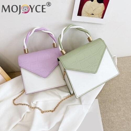 Fashion Stone Pattern Shoulder Crossbody Bags for Women PU Leather Top-handle Handbags Casual Single Shoulder Bags