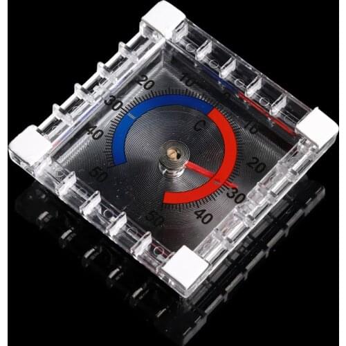 Temperature Thermometer Window Indoor Outdoor Wall Greenhouse Garden Home P82D