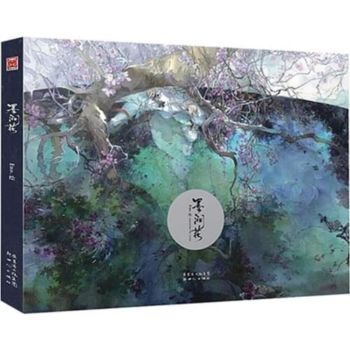 Learn watercolor painting book : mo jian hua chinese Ancient figures art drawing Book