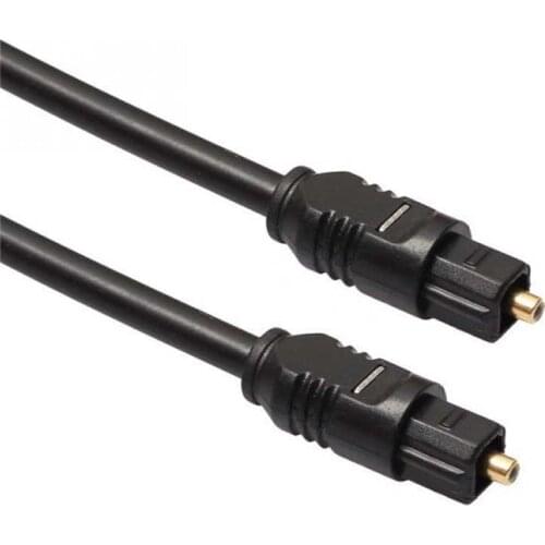 High Quality Digital Optical Audio Cable Toslink Gold Plated 1m 1.5m 2m 3/5m 10m 15m 20m SPDIF MD DVD Gold Plated Cable