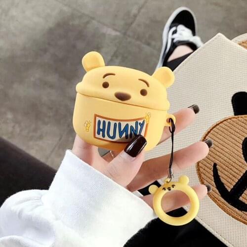 Lovely little bear For AirPods 1 2 earphone case AirPods Pro Case Cute cartoon headphone Cover Protect Wireless Headset cover