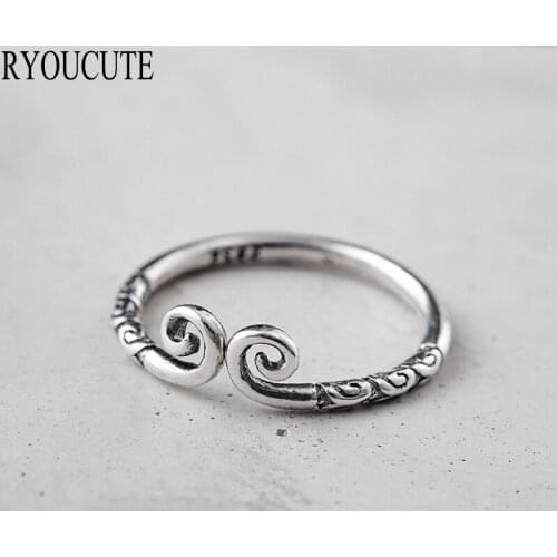 New Silver Color Tightening Spell Crown Rings for Women Adjustable Size Rings Fashion Wedding Jewelry