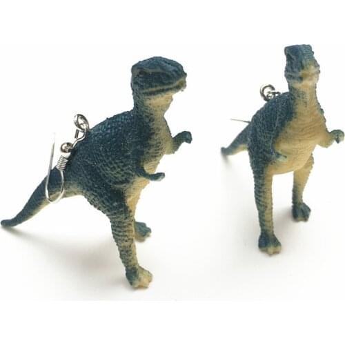 Funny Dinosaur Earrings for Women Party Fashion Accessories 12 Styles Triceratops Stegosaurus Drop Dangle Earrings Pendientes