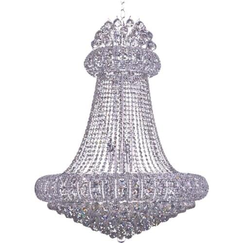 Phube Lighting French Empire Gold Crystal Chandelier Lustre Chrome Chandeliers Modern Chandeliers Light Lighting
