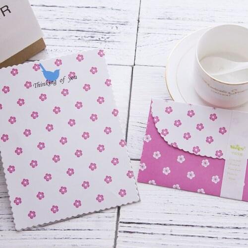 1set G98 Korean stationery, NJ-011-49 lace dot, CITIC paper envelope set, custom stationery manufacturers