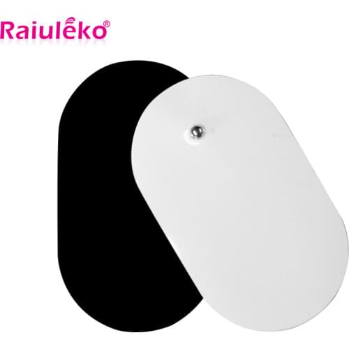 10/20Pcs Electrode Pads Gel Massager Tens Self Adhesive Replacement For EMS Muscle Stimulator Electric Digital Machine Sticker