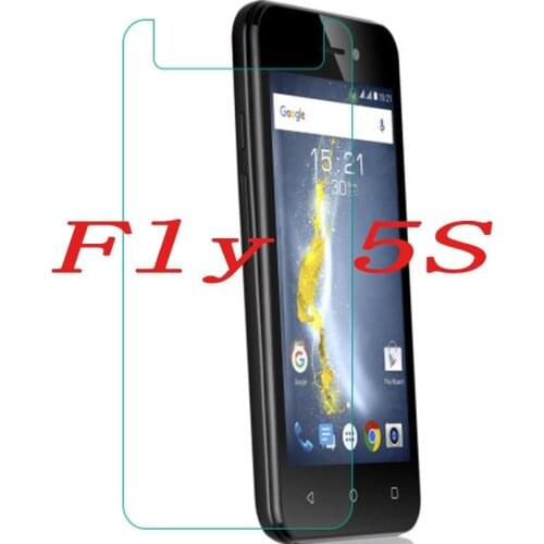 2PCS Smartphone Tempered Glass 9H Explosion-proof Protective Film Screen Protector mobile phone for Fly 5S
