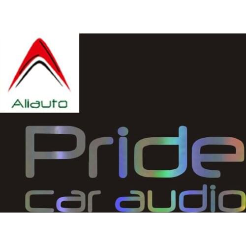 Aliauto Personality Fummy Auto Sticker Pride Car Audio Decal Automobile Styling Waterproof Reflective 3D Decal,24cm*9cm