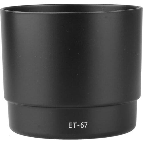 DSLR Camera Lens Hood ET-67 Bayonet Cover for EF 100mm f/2.8L IS USM 67mm Lens