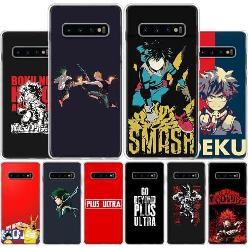 My Hero Academia Plus Ultra Phone Case For Samsung Galaxy A51 A71 A50S A30S A10 A20E A40 A70 M30S A91 A01 A6 A7 A8 A9 Plus + Cov