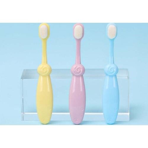 0-5 Years Kids Soft Toothbrush Designed For Childrens Oral High Quality Baby Tooth Cleaning Mouth Care Cleanner Boys Girls