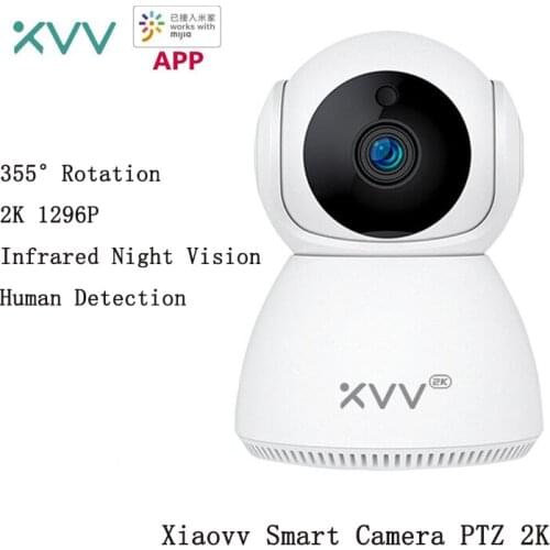 Xiaovv 1296P IP Camera Baby Monitor 360° Panoramic PTZ Wireless Wifi Webcam Night Vision Motion Detect Security Cam For Mi Home