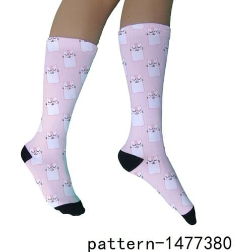 360 Printed Custom Sport Fashion Socks Custom Crew Sport Socks Happy Dog Socks Custom Gifts Socks