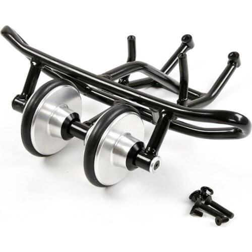 New integrated double tail pulley trailer set for 1/5 HPI KM Rovan Baja 5B 5T 5SC