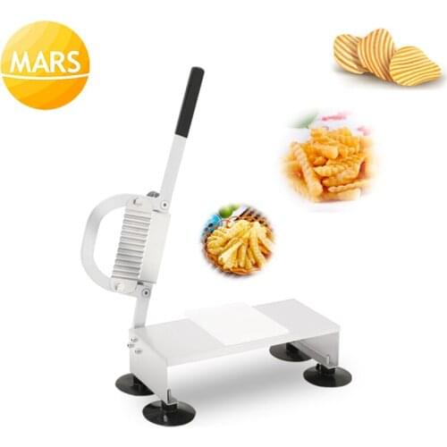 Stainless Steel Potato Chip Slicer Table Top Style Potato Cutter Chopper French Fry Maker Kitchen Accessories
