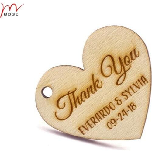 Personalized Engraved wood wedding favors heart keychain wedding favour gift heart keychain