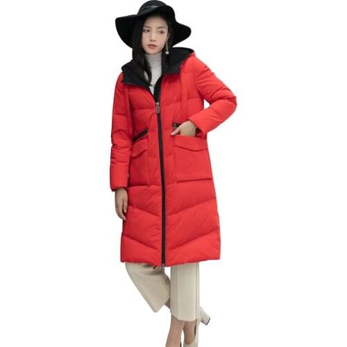2020 New Winter Women Down Jacket Female Clothing Hooded Womens Parkas Brand apparel