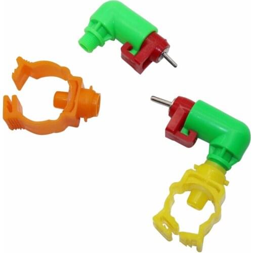 20 Pcs Farm Equipment Quail Pigeon Automatic Chicken Nipple Drinker Tube diameter 25mm 20mm Poultry Farming Tools