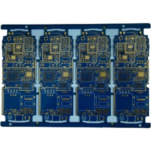 HDI 1.0mm Thickness Six Layers Electronico PCB Cellphones Telecommunications Fabrication