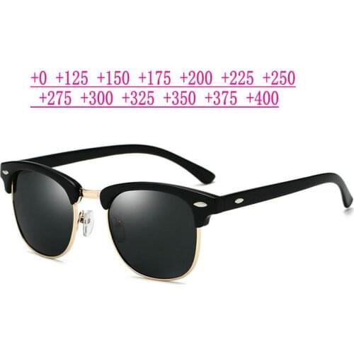 Retro Outdoor Bifocal Sunglasses Reading Glasses Presbyopia Sun Glasses Men Women Progressive Bifocal Reader UV400 with box NX